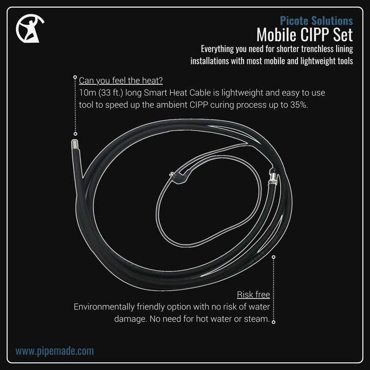 Informative Product image of Mobile CIPP Set manufactured by Picote Solutions | Drain Cleaning and Plumber Tool Store Pipemade.com