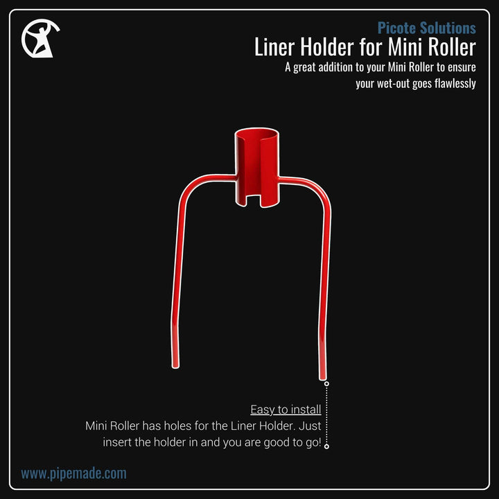 Informative Product image of Liner Holder for Mini Roller manufactured by Picote Solutions | Drain Cleaning and Plumber Tool Store Pipemade.com