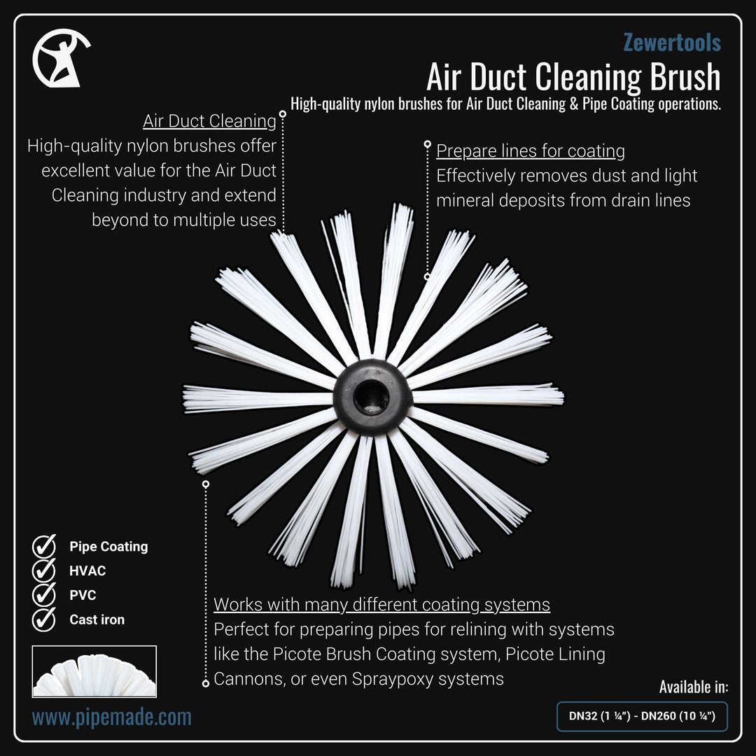 Air Duct Cleaning Brush