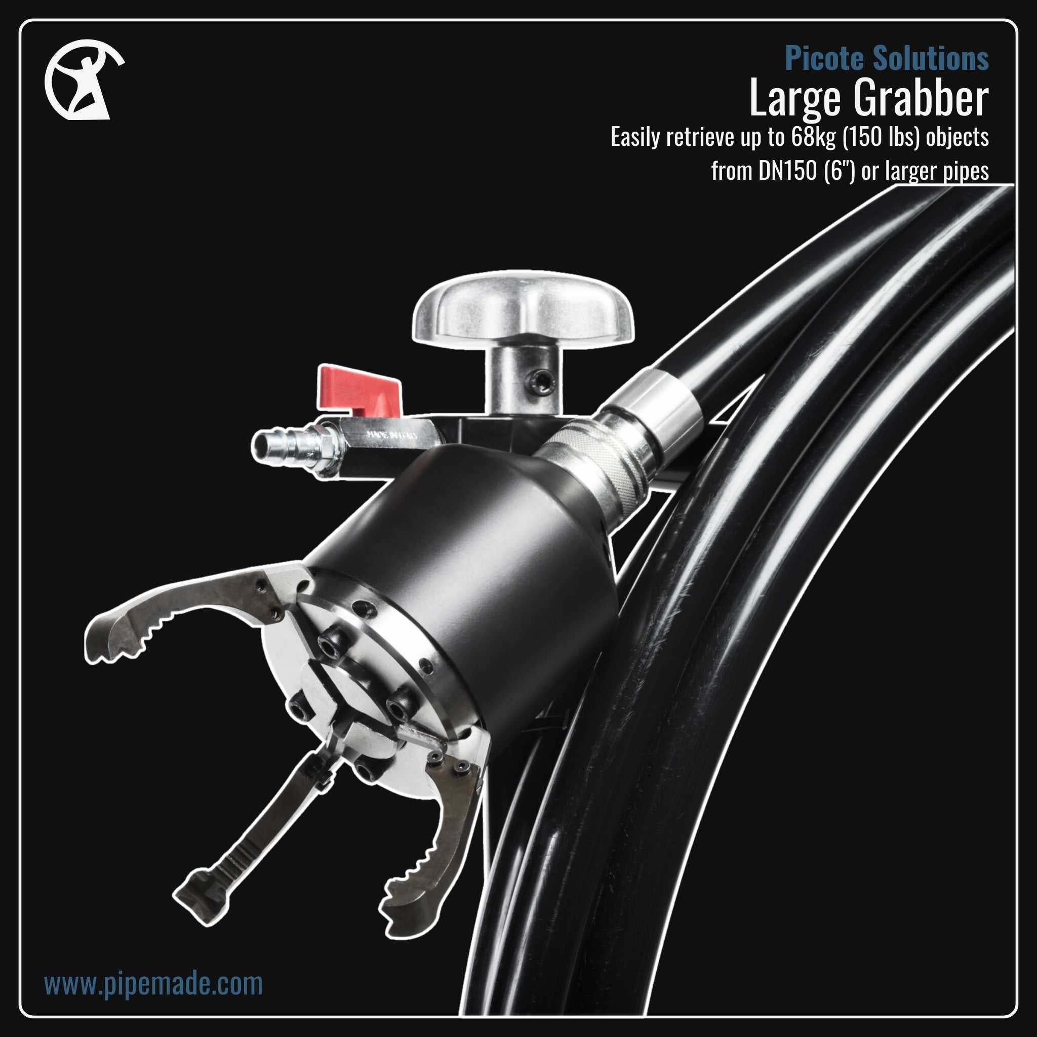 Large Grabber Pipe Retrieval Solution Pipemade Pipemade Online Store for Plumbing Professionals