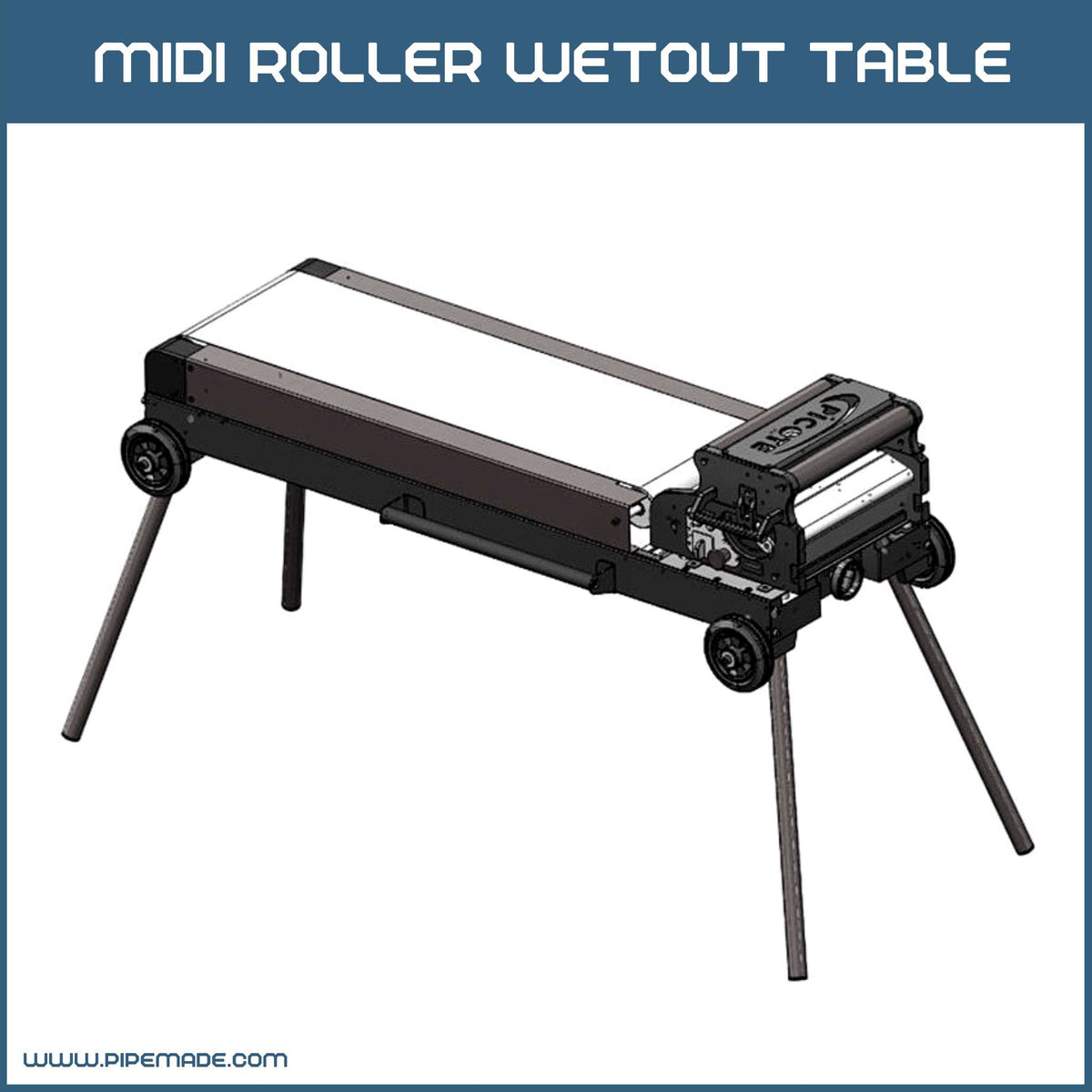 Midi Roller Wet Out Station | CIPP Lining Tools | Picote Solutions | picote-midi-roller-wet-out-station