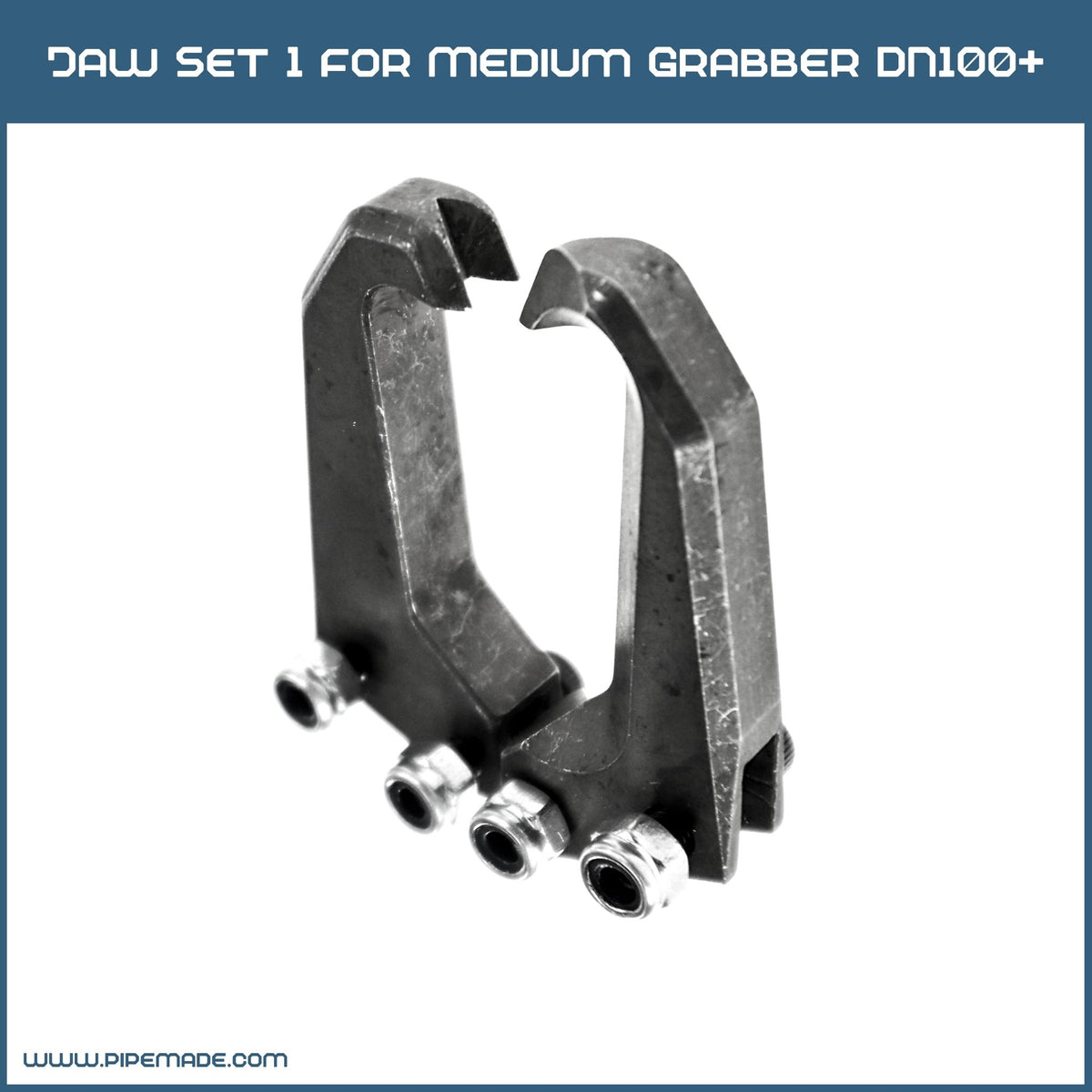 Jaw Set 1 for Medium Grabber DN100+ | Grabbers | Picote Solutions | picote-grabber-jaw-set-1