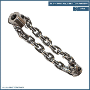PVC Chain Knocker (2-Chained) | Plain Chain Knockers. Cleaning Chains | Zewer | zewer-plain-chain-knocker-2-chained