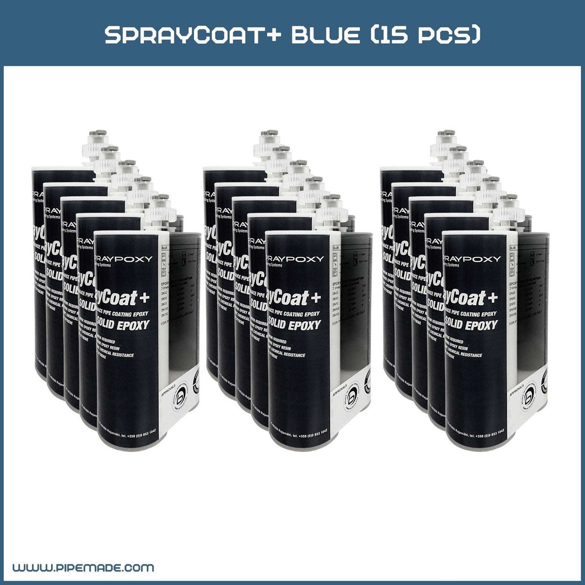 SprayCoat+ Blue (15 pcs) | Drain Liners | Spraypoxy | spraycoat-blue-15-pcs
