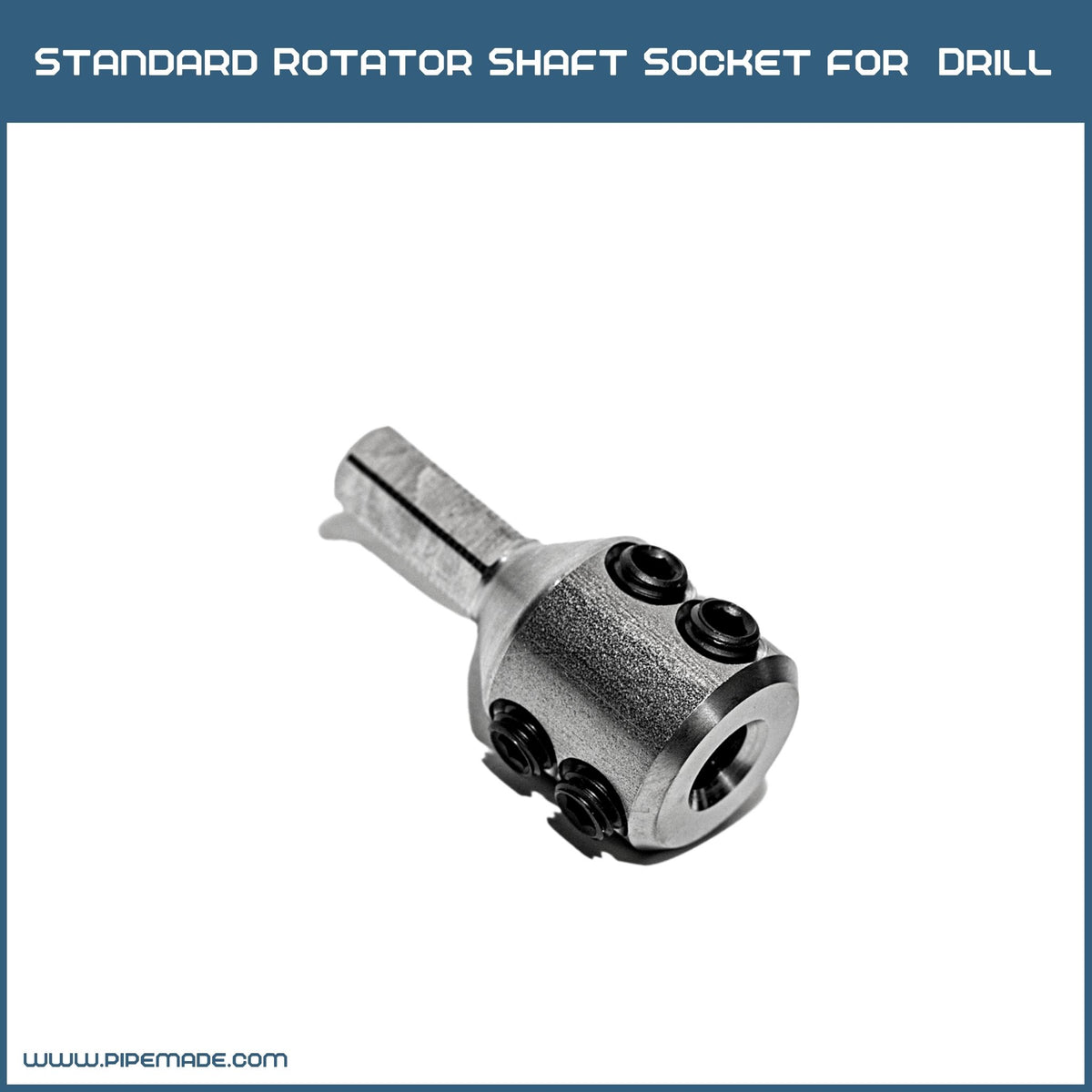 Standard Rotator Shaft Socket For Drill | Accessiories. Connectors. Cables | Zewer | zewer-rotator-shaft-socket-for-power-drill