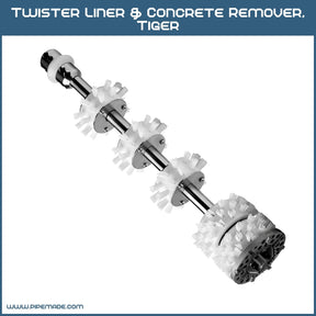 Twister Liner & Concrete Remover, Tiger | Twister Concrete & Liner Removers | Picote Solutions | picote-twister-liner-concrete-remover-tiger