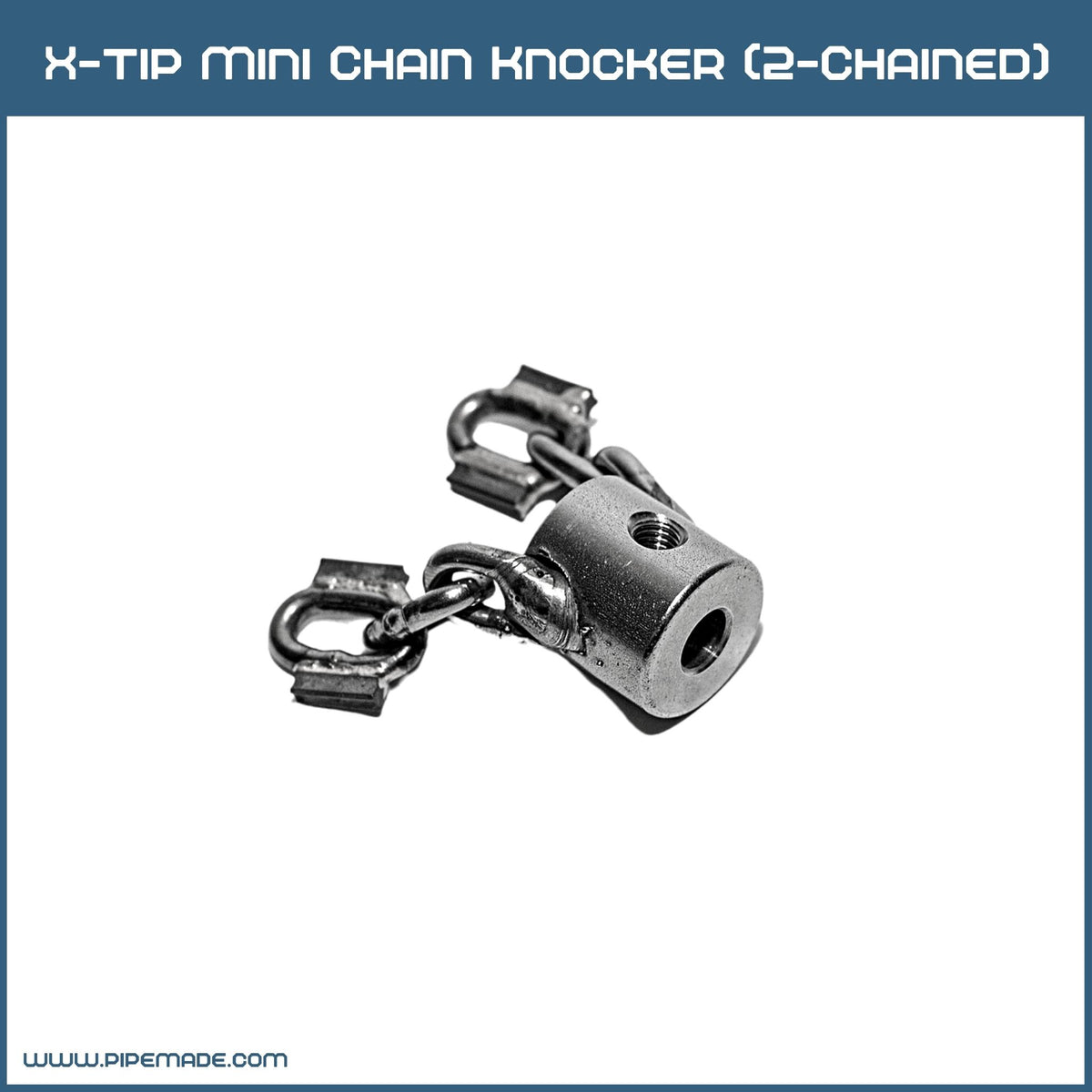 X-Tip Mini Chain Knocker (2-Chained) | X-tip Chain Knockers. Cleaning Chains | Zewer | x-tip-mini-chain-knocker-2-chained